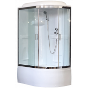 Душевая кабина Royal Bath BK RB 8120BK1-T-CH (прозрачное) левая